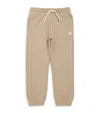 New Balance Cotton-blend Logo Sweatpants In Grey