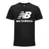 New Balance Cotton Leisure T-shirt Black