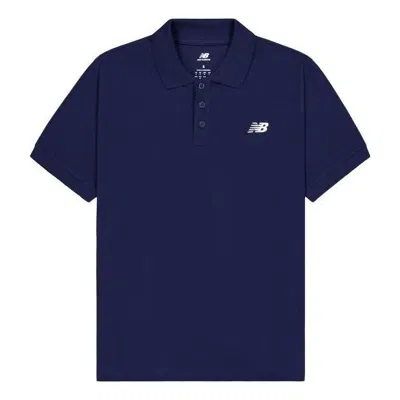 New Balance Nb官方正品夏季男士潮流百搭运动休闲短袖针织mt41503 In Blue