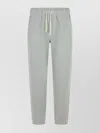 New Balance Cotton Trousers With Elastic Waistband And Pockets In Multi