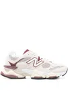 New Balance Cream Suede Sneakers In White