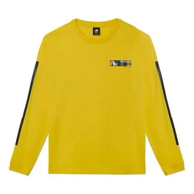 New Balance Crew-neck Casual All-match Sweater Pullover Men's Yellow