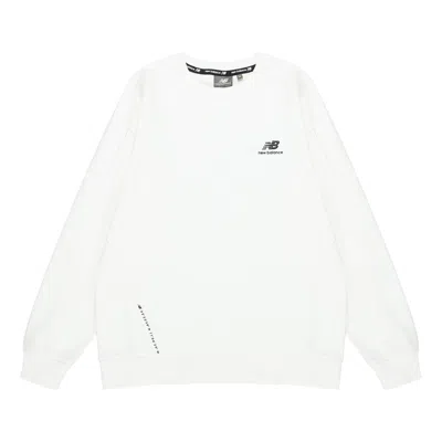 New Balance Crew Neck Logo Sweatshirt 'white'