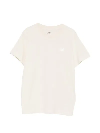 New Balance Crew-neck Logo T-shirt In Pattern