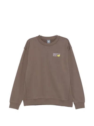 New Balance Crew-neck Sweatshirt In Multi
