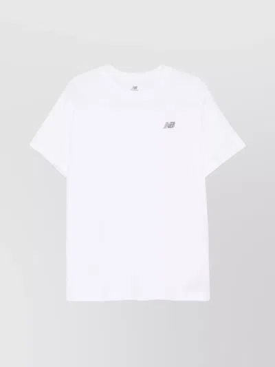 New Balance Crew Neck Unisex Short Sleeves Straight Hem