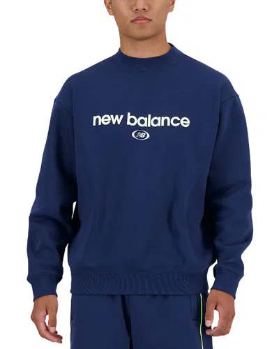 New Balance Crewneck In Blue