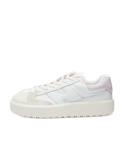 New Balance Ct302 Leather Low-top Sneakers In White