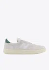 New Balance Ct500 Perforated Suede Low-top Sneakers In Beige