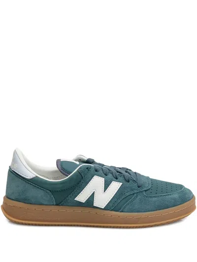 New Balance T500 New Spruce Low-top Sneakers In Green