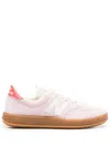 New Balance Sneaker Logo Contrast Heel In Pink