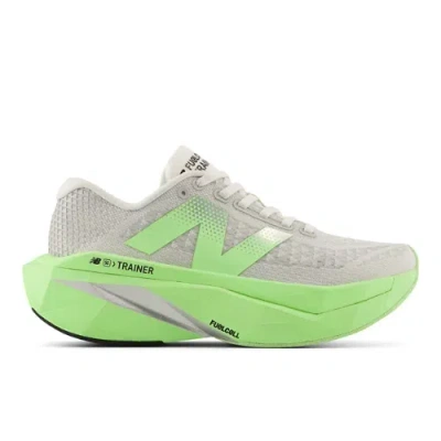 New Balance Damen Fuelcell Supercomp Trainer V3 In Grün/grau, Synthetik, Grösse 40 In Multi