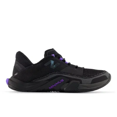 New Balance Damen Minimus Tr V2 In Schwarz/blau, Textil, Grösse 39 In Black