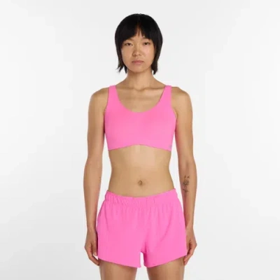 New Balance Damen Nb Rc Bra In Rosa, Poly-strick, Grösse Xs In Pink