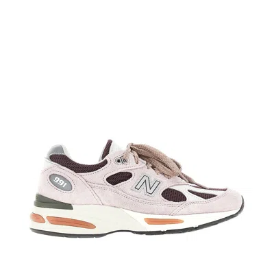 New Balance De In Uk 991v2 Sneakers In Purple