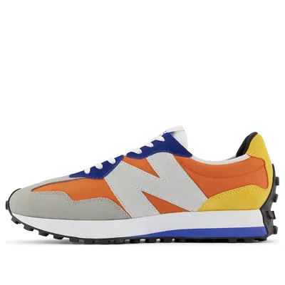 New Balance Mens  327 In Tan/orange/blue