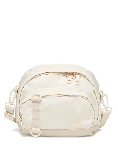 New Balance Double-zip Messenger Bag In Neutral
