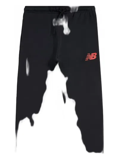 New Balance Kids' Drawstring Logo Track Pants In Black