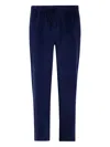 New Balance Comfortable Stretch Corduroy Trousers In Blue