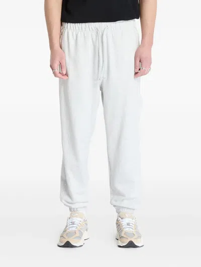 New Balance Drawstring Sweatpants In White