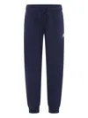 New Balance Drawstring Track Pants In Blue
