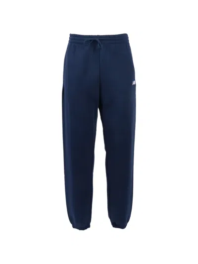 New Balance Drawstring Track Pants In Blue