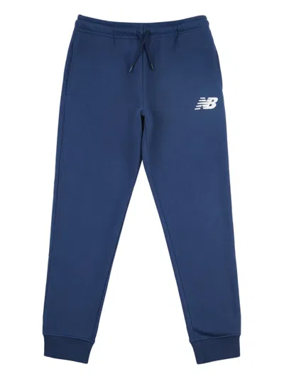 New Balance Kids' Drawstring Track Pants In Blue