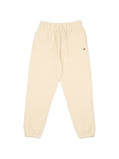 New Balance Drawstring Track Pants In Neutral