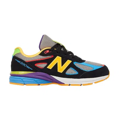 Pre-owned New Balance Dtlr X 990v4 Little Kid 'wild Style 2.0' | Black | Kid's Size 2