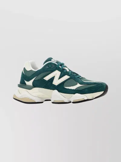 NEW BALANCE DUAL MATERIAL MESH AND SUEDE SNEAKERS