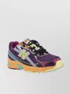 New Balance 740 Leather-trimmed Mesh Sneakers In Purple