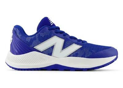 Pre-owned New Balance Dynasoft 4040v7 Turftrainer Sneakers In Team Royal/optic White In Multi