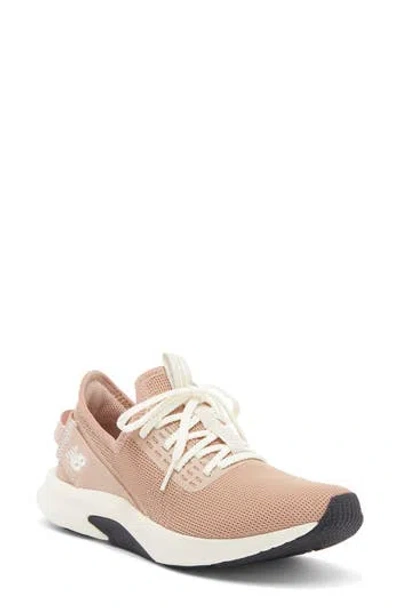 New Balance Dynasoft Nergize Sport V2 Running Shoe In Flat Taupe/angora