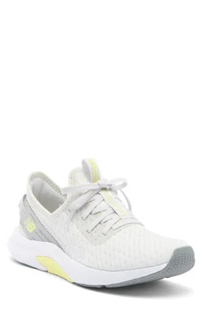 New Balance Dynasoft Nergize Sport V2 Running Shoe In Grey Matter/white