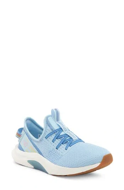 New Balance Dynasoft Nergize Sport V2 Running Shoe In Light Chrome Blue/sea Salt