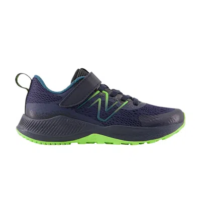 Pre-owned New Balance Dynasoft Nitrel V5 Bungee Lace Little Kid 'natural Indigo Pixel Green' | Purple | Kid's