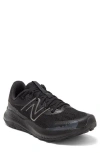 New Balance Dynasoft Nitrel V5 Trail Running Shoe In Black/black