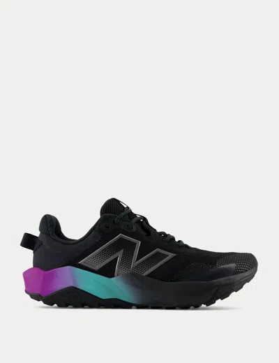New Balance Dynasoft Nitrel V6 Shoes In Black/green