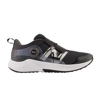 Pre-owned New Balance Dynasoft Reveal V4 Boa Big Kid 'blacktop Silver' | Kid's Size 3.5