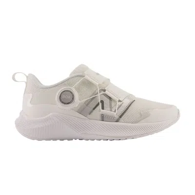 Pre-owned New Balance Dynasoft Reveal V4 Boa Little Kid 'white Silver' | Kid's Size 2