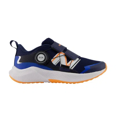 Pre-owned New Balance Dynasoft Reveal V4 Boa Little Kid Wide 'navy Hot Mango' | Blue | Kid's Size 11.5