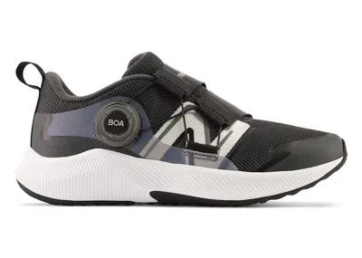 Pre-owned New Balance Dynasoft Reveal V4 Boa Top Sneakers In Blacktop/silver Metallic In Multi