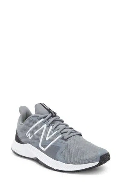 New Balance Dynasoft Trnr V2 Sneaker In Titanium/white