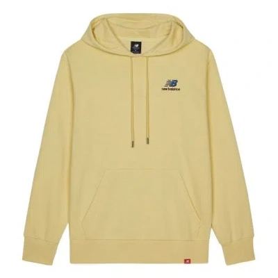 New Balance Embroidered Logo Sports Pullover Light Yellow In Green
