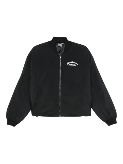 NEW BALANCE EMBROIDERED ZIP-UP JACKET