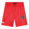 New Balance Essential Basketball Shorts 'orange' In Red