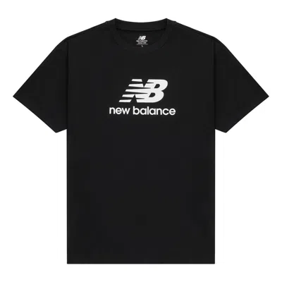 NEW BALANCE NEW BALANCE ESSENTIAL LOGO T-SHIRT 'BLACK'