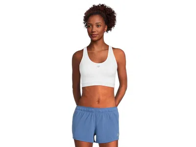 New Balance Essential Run Bra In White