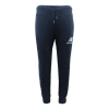 New Balance Essential Stacked Logo Sweatpants 'navy' In Blue