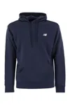 New Balance Essentials - Hoodie With Logo In Blue